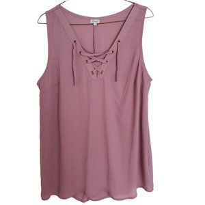 Bootlegger Women's Kismet Kerry Sleeveless Blouse Size Large